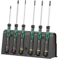 Wera 2035/6 B elektronikk skrutrekkersett + stativ, 55 mm, 205 mm, 26 mm, 424 g, svart, grønn