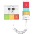 Fanvil Y501W-Y, Ledning & Trådløs, 433 MHz, Hvit, Vegg, 1,42 W, 87,6 mm