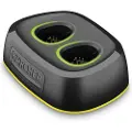 Kärcher - Batteri - duo batteristrøm - 2 x batterier lader - 2.5 A - Fast Charge - 2 utgangskontakter (batterikobler) - svart
