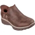 SKECHERS for woman. 167872 Easy Going Modern Leather Sneakers brown (40), Flat, None, Casual