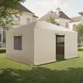 Vevor vinterpaviljongtrekk passer til 3,68 x 4,9 m hardtop-paviljonger, allværspaviljongtrekk med sidevegger og vinduer, PE-materiale med høy tetthet, lukkede oppbevaringstak, paviljonger ikke inklude