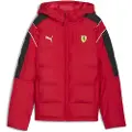 Puma Scuderia Ferrari Sportswear MT7 Puffer Jacket Youth, Clothing, Rosso Corsa, 5-6Y