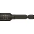 Wera 869/4 M, 1 stykker, Sekskantet, 25,4 / 4 mm (1 / 4), Sort, 6,5 cm, 29 g