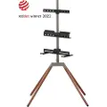One For All Tripod Universal TV-stativ med fire ben (WM7475), 81,3 cm (32), 177,8 cm (70), 200 x 100 mm, 400 x 400 mm, 360°, Brun, Grå