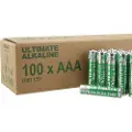 Deltaco Ultimate - Batteri - Svaneøkomerket 100 x AAA / LR03 - Alkalisk