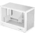 DeepCool CH260 WH - Mikro - micro ATX - sidepanel med vindu (herdet glass) - ingen strømforsyning (ATX / PS/2) - hvit - USB/lyd