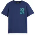 Scotch & Soda Regular Fit Left Chest Logo Kortarmet T-skjorte