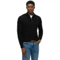 Superdry Wool Blend Genser Med Halv Glidelås