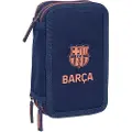 Safta 412526857 F.c Barcelona 2nd Kit Triple Filled 37 Pieces Pennal