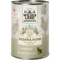 Wildes Land Adult Cat 6 x 400 g - Fasan & kylling med tyttebær