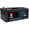 Yuasa 12v 185ah/1230a Super Heavy Duty Efb Bilbatteri