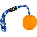 JULIUS K-9 K9 fluorescens bold med snor diam.60mm - glat, orange, sof
