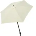 Aktive Aluminium Sekskantet Parasoll Med Uv-beskyttelse Og Stang 270 Cm 38 Mm 240 Cm