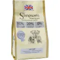 Simpsons Premium 80/20 Mix Kjøtt & Fisk - Økonomipakke: 2 x 12 kg