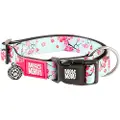 Max & Molly Smart ID-halsbånd Cherry Bloom - XS: 22–35 cm nakkeomkrets