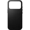 Nomad Traditional Leather Case - leather case for iPhone 17 Pro, compatible with MagSafe (black)