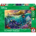 Schmidt Disney The Little Mermaid Ursula Puslespill 1000 Brikker Schmidt
