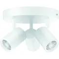 WiZ Connected WiZ IMAGEO - Takspotlight - LED-pære for søkelys x 3 - GU10 - total: 14.7 W - klasse G - RGB-lys - 2200-6500 K - hvit