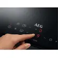 AEG 3000 Series IKB32300CB - Induksjonskomfyrtopp - 2 plater - Nisje - bredde: 27 cm - dybde: 49 cm - uten ramme - svart