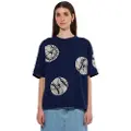 Scotch & Soda Bati Baseball Loose Fit Kortarmet T-skjorte