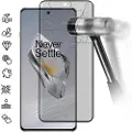 Mtp Products OnePlus 12 Privacy Full Cover Beskyttelsesglass - Svart Kant
