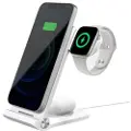 NILLKIN Powertrio 3-i-1 MagSafe Trådløs Lader med Apple Watch-lader