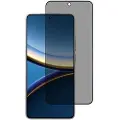 Mtp Products Xiaomi Poco F7 Pro Privacy Full Cover Beskyttelsesglass - Svart Kant