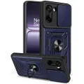 Mtp Products OnePlus Nord CE5 Hybrid-deksel med Roterende Ring med Kameraskjold - Blå