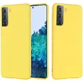 Mtp Products Samsung Galaxy S21 5G Liquid Silikondeksel - Gul