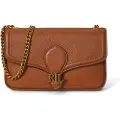 Ralph Lauren for woman. 432977374002 Brown leather shoulder bag (OSFA), Casual