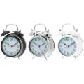 4Living Vekkerklokke med selvlysende tall og lydløst urverk - 11 cm