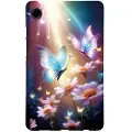 Mtp Products Samsung Galaxy Tab A9 Stilig Ultra-Slim TPU-deksel - Sommerfuglblomster
