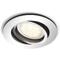 Signify myLiving Innfelt spot, Innsunket spotlight, Ikke-utskiftbare pærer, 1 ampuller, LED, 500 lm, Brun