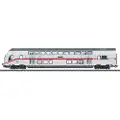 Märklin IC2 Type DBpbzfa 668.2 Bi-Level Cab Control Car, 2nd Class, HO (1:87), 15 år, Lysegrå, 1 stykker