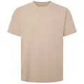 Pepe Jeans for man. PM509206 Connor T-shirt beige (S), Casual, Cotton, Short sleeve