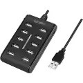 Logilink USB 2.0 Hub 10-Port - Hub - 10 x USB 2.0 - stasjonær