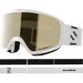 Salomon Lumi Access, Skibriller, Junior, White
