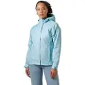 Helly Hansen Seven J, Regnjakke, Dame, Light Cyan