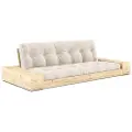 Karup DesignBase Sovesofa m. 2 sidebokser Tre-seterHvitSovesofaerFra Homeroom