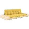 Karup DesignBase Sovesofa m. 2 sidebokser Tre-seterGulSovesofaerFra Homeroom