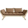 Karup DesignLounge-sovesofa Bebop Natur BaseBrunSovesofaerFra Homeroom