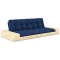 Karup DesignBase Sovesofa m. 2 sidebokser Tre-seterBlåSovesofaerFra Homeroom