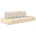 Karup DesignBase Sovesofa m. 2 sidebokser Tre-seterHvitSovesofaerFra Homeroom