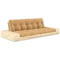 Karup DesignBase Sovesofa m. 2 sidebokser Tre-seterBrunSovesofaerFra Homeroom