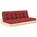 Karup DesignBase Sovesofa Tre-setersRødSovesofaerFra Homeroom
