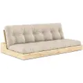 Karup DesignBase Sovesofa Tre-setersBeigeSovesofaerFra Homeroom