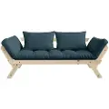 Karup DesignLounge-sovesofa Bebop Natur BaseBlåSovesofaerFra Homeroom
