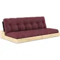 Karup DesignBase Sovesofa Tre-setersRødSovesofaerFra Homeroom