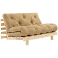 Karup DesignSovesofa Roots 140 Rå BaseBeigeSovesofaerFra Homeroom