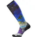 Smartwool Ski Zero Cushion Galactic Ski Print Sokker